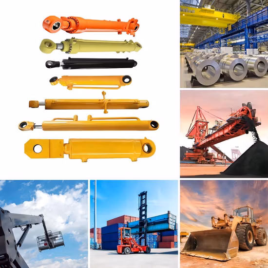 Werksgefertigter Hochleistungszylinder für hydraulische Presse